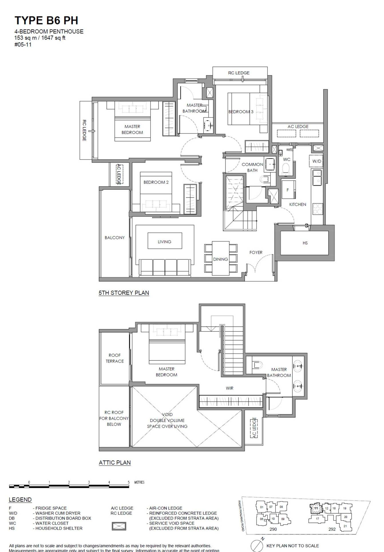 The Hillshore floorplan